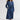 Embroidery Lace-Up Casual Dress